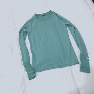 Oiselle wool flyout LS